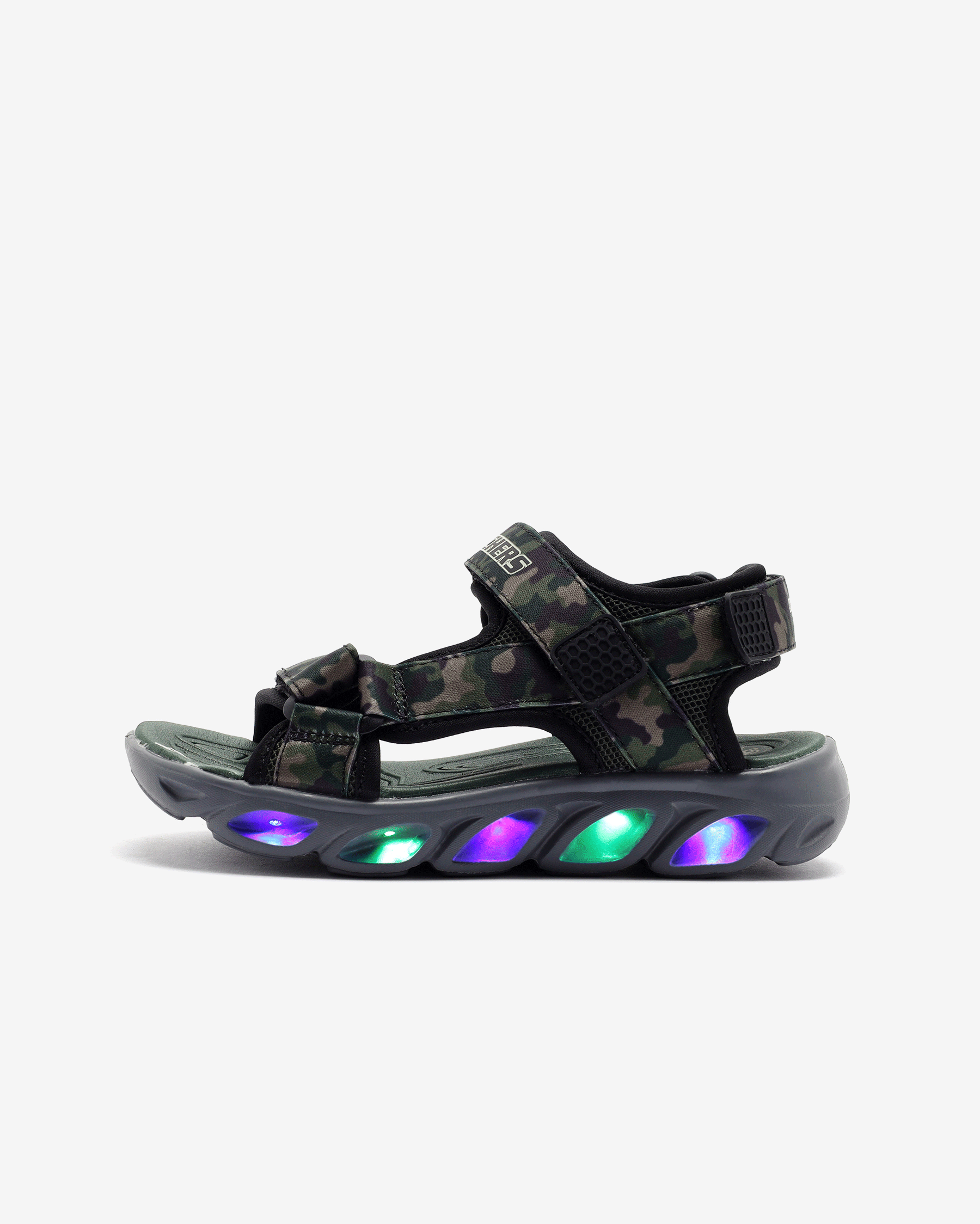 Skechers Hypno-splash - Sun Breaks Büyük Erkek Çocuk Siyah Işıklı