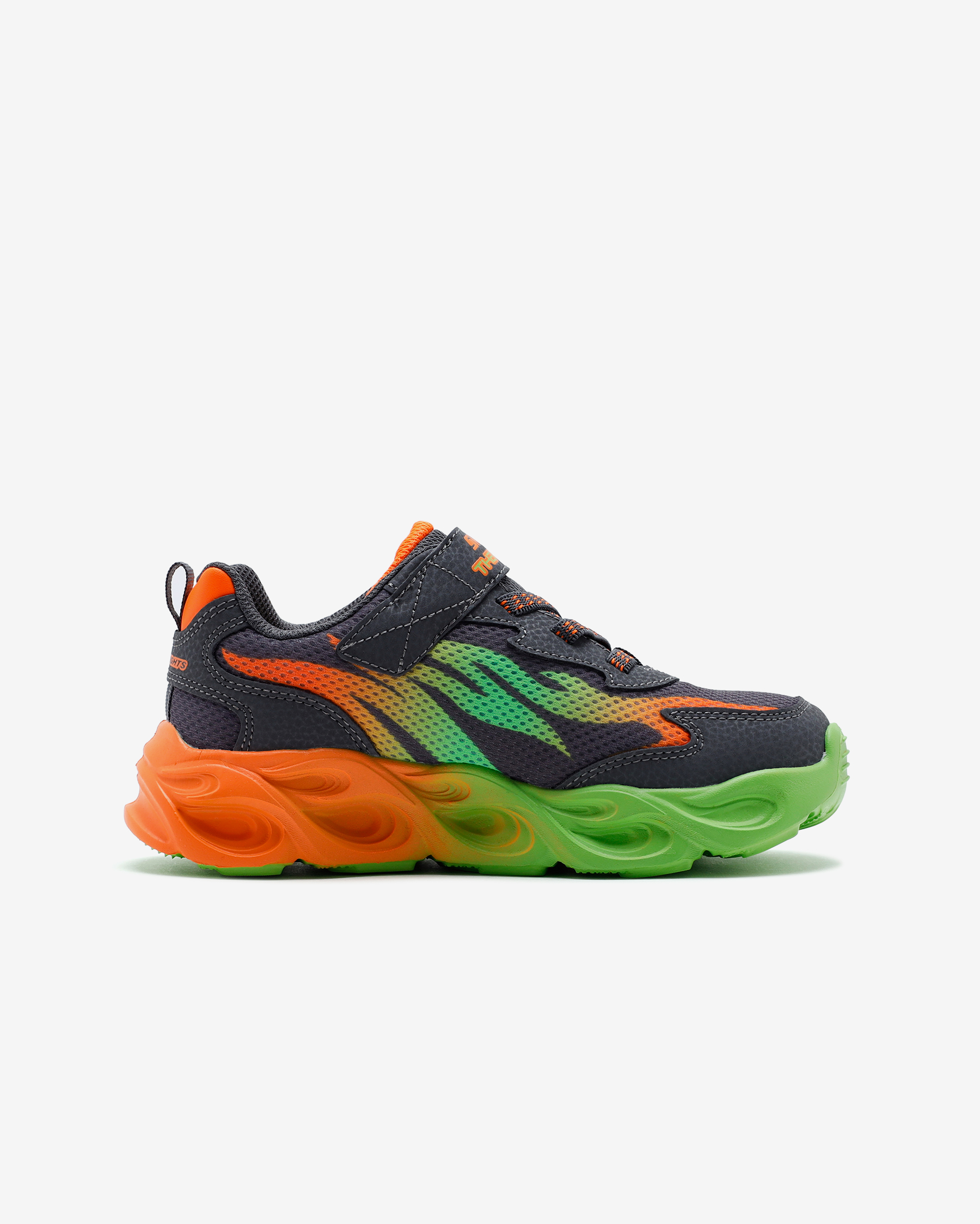 Skechers Thermo - Flash - Heat - Flux Büyük Erkek Çocuk Gri Işıklı