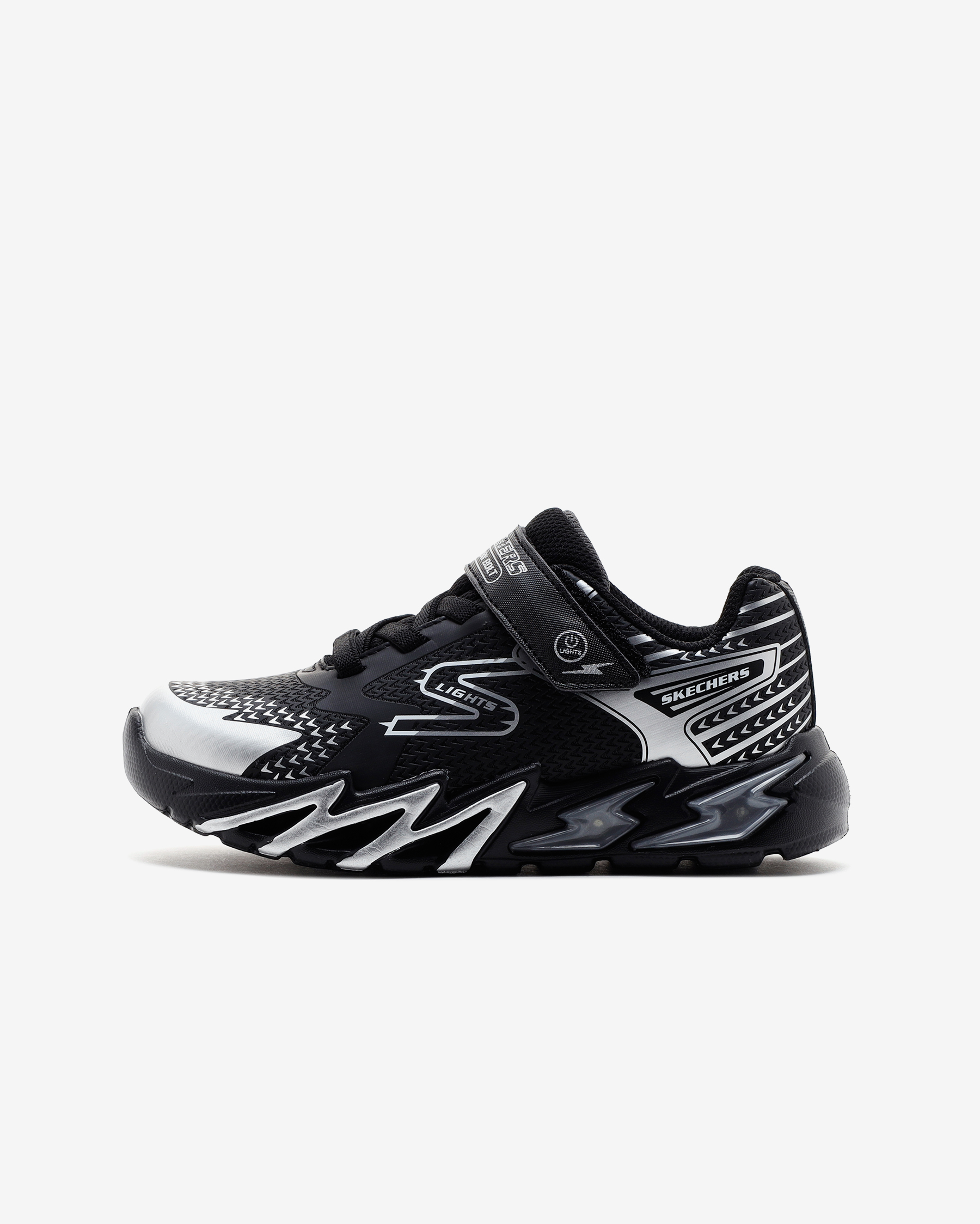 Flex Glow Bolt Buyuk Erkek Cocuk Siyah I kl Spor Ayakkab 400138L BKSL