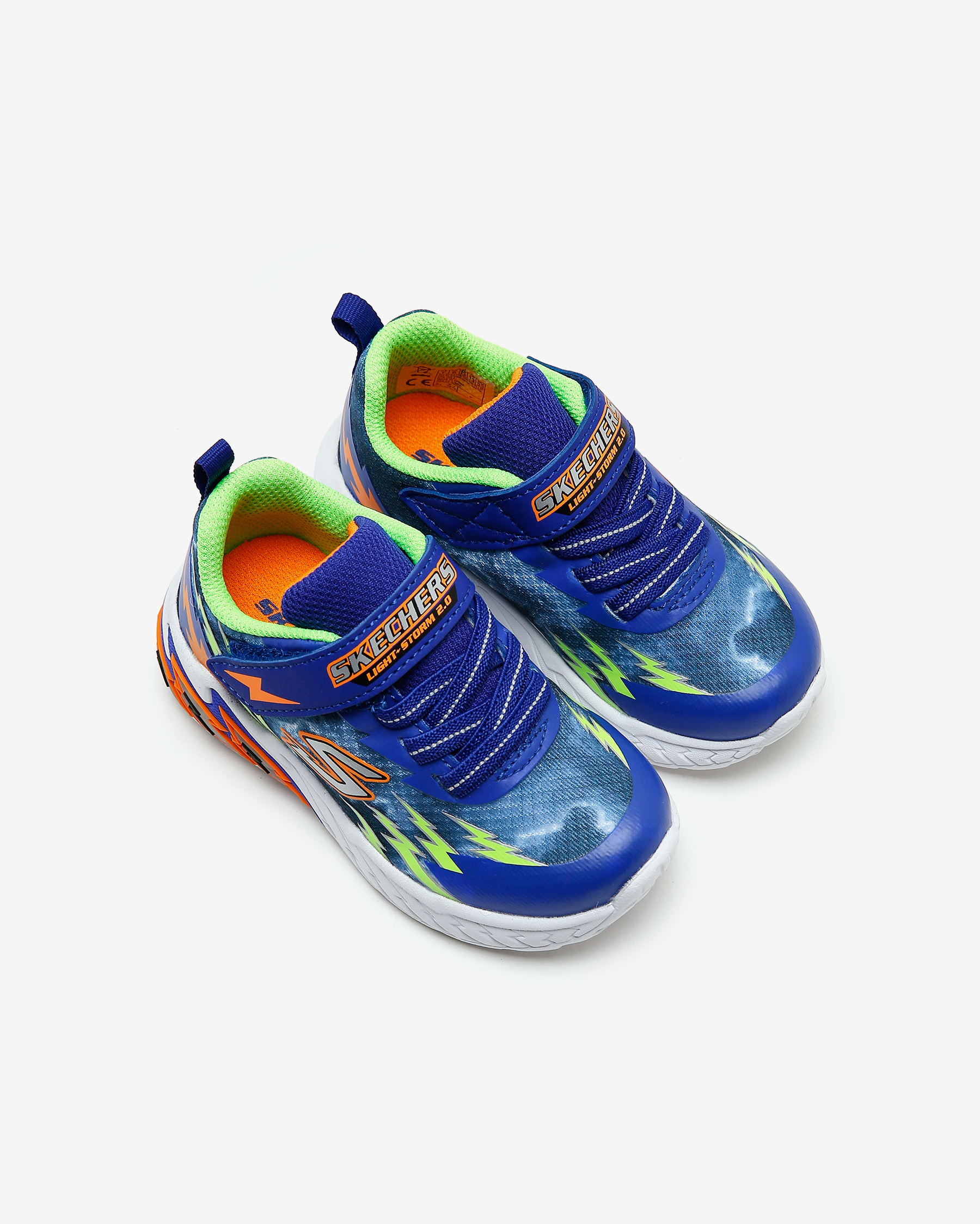 Skechers Light Storm 2.0 Küçük Erkek Çocuk Mavi Işıklı Spor