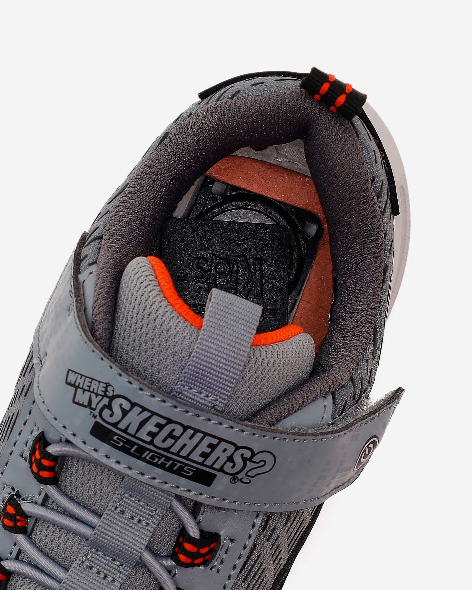 Skechers Kinetic-lights Büyük Erkek Çocuk Gri Işıklı Spor Ayakkabı