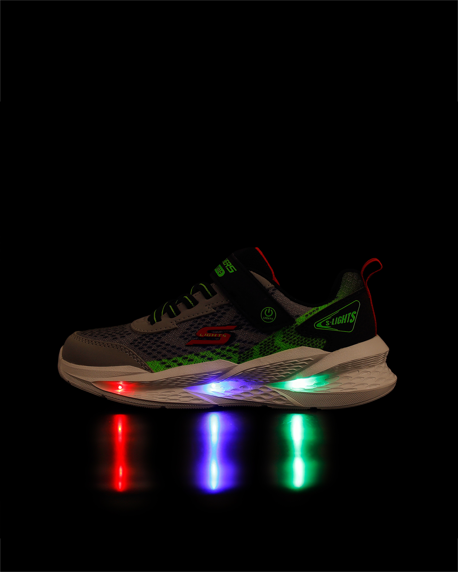 Skechers Meteor-lights 2.0 Büyük Erkek Çocuk Gri Işıklı Spor
