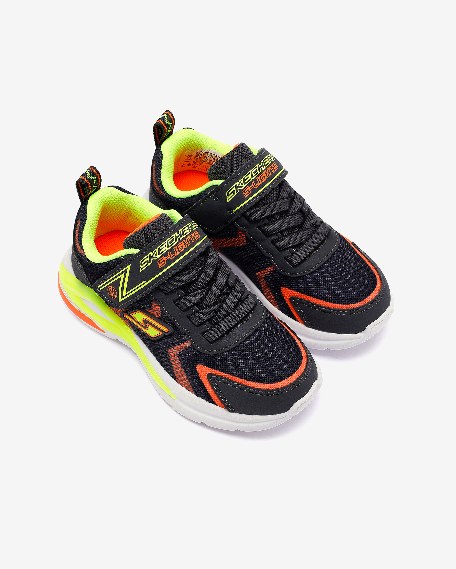 Skechers Tri-namics Büyük Erkek Çocuk Gri Işıklı Spor Ayakkabı
