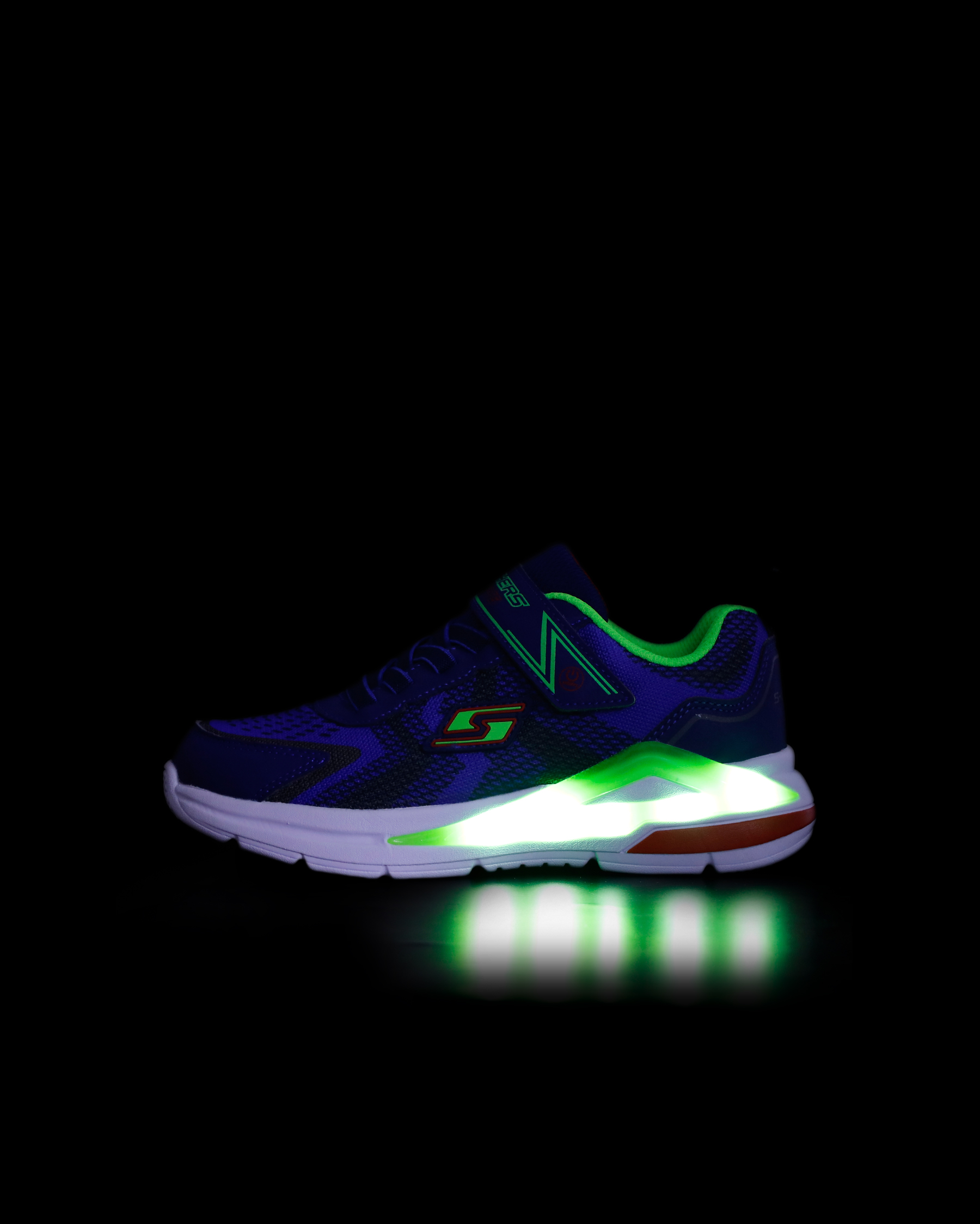 Skechers Tri-namics Büyük Erkek Çocuk Mavi Işıklı Spor Ayakkabı