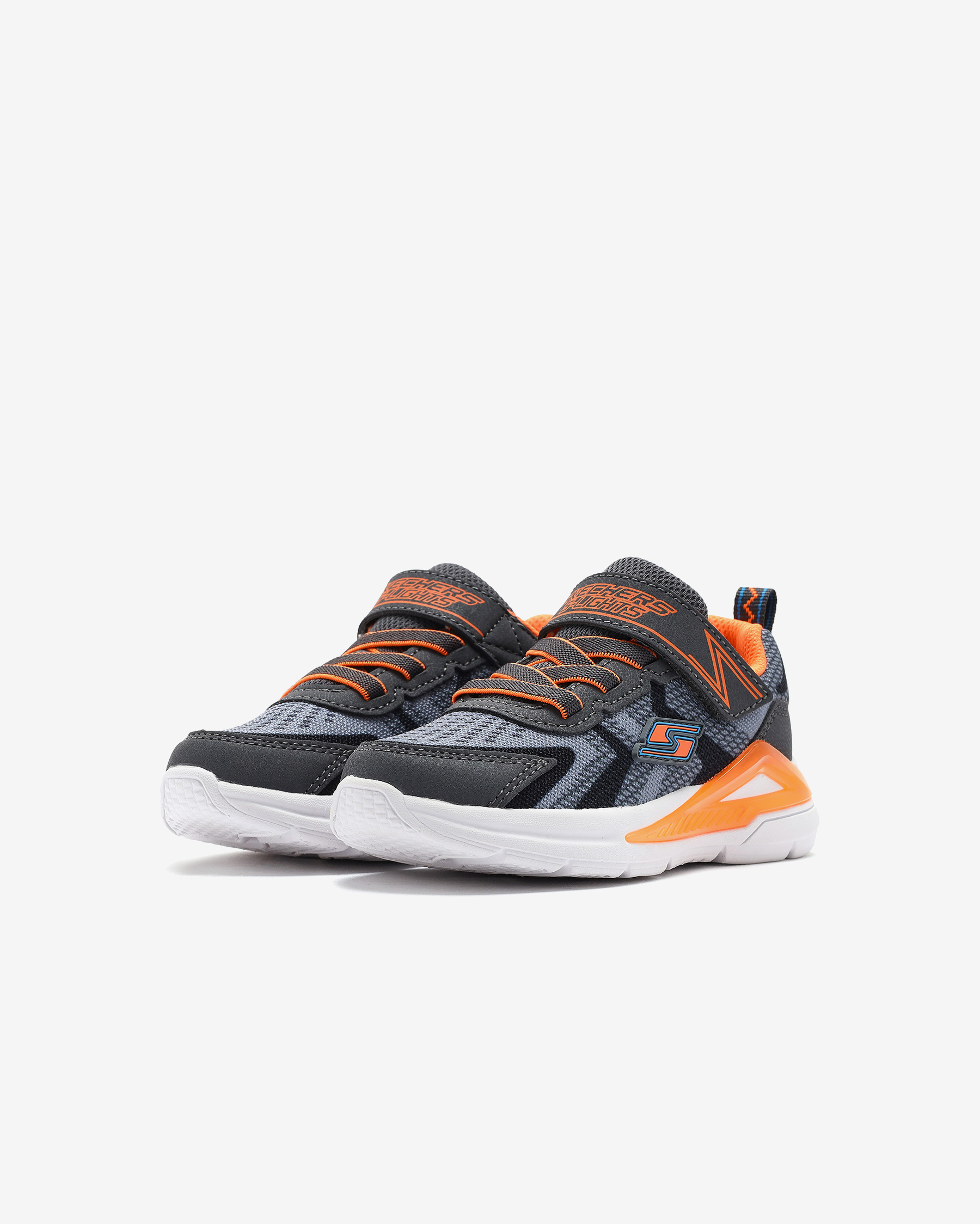 Skechers Tri-namics Küçük Erkek Çocuk Gri Işıklı Spor Ayakkabı