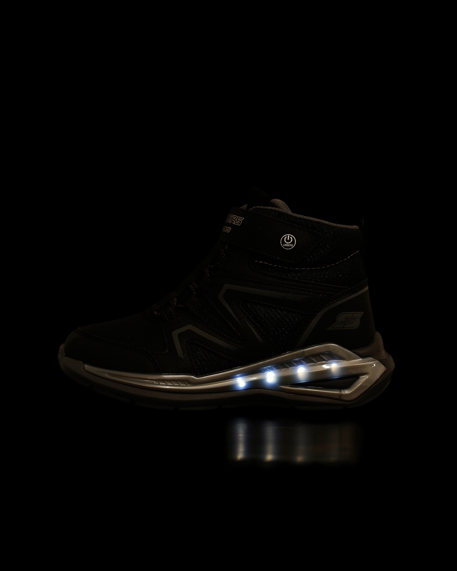 Skechers Tri-namics 2.0 Büyük Erkek Çocuk Siyah Işıklı Bot 401662L