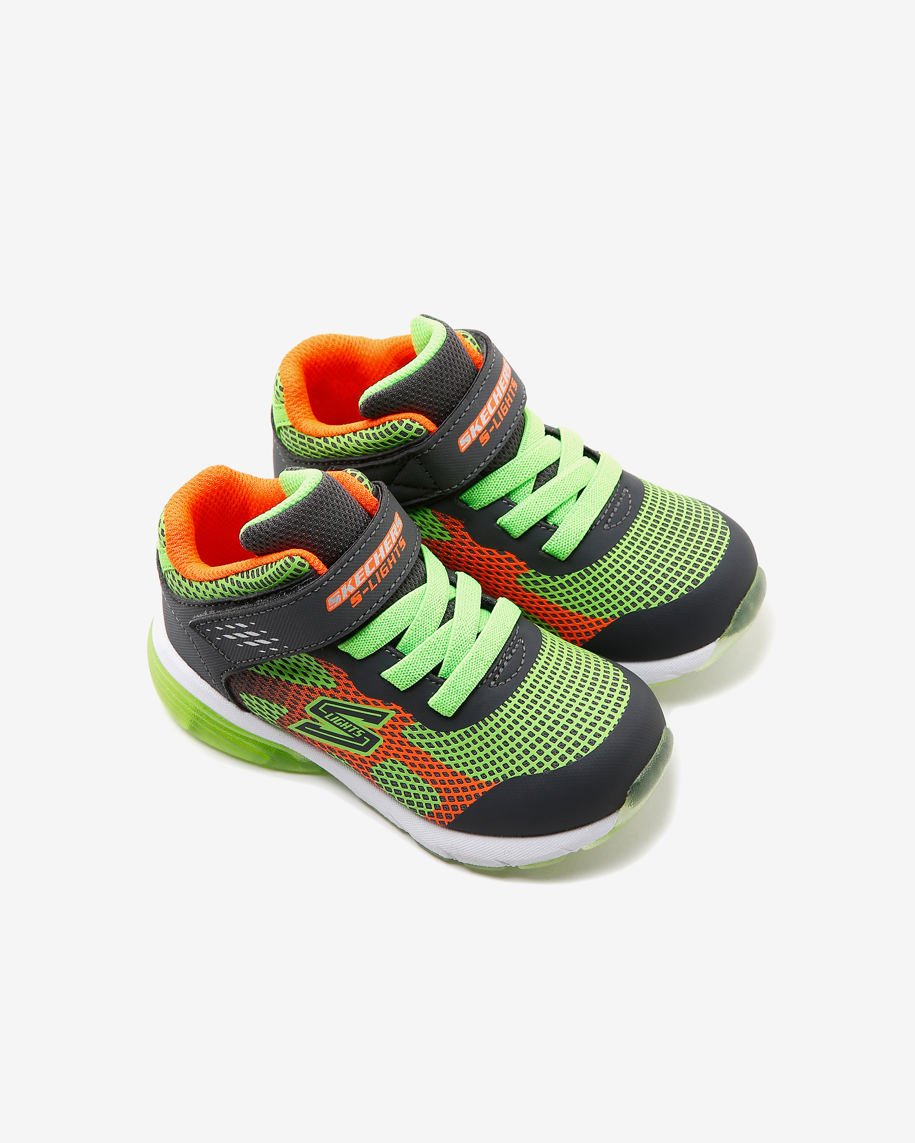 Skechers Rapid Charge - Movrux Küçük Erkek Çocuk Gri Işıklı Bot