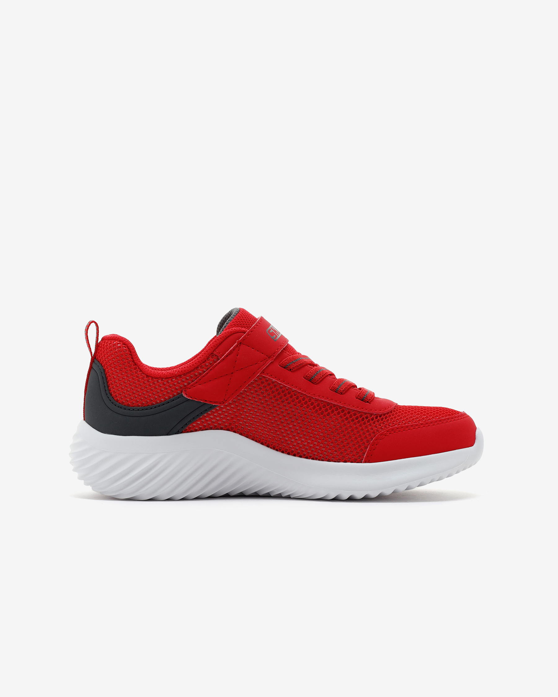 Skechers Bounder - Tech Büyük Erkek Çocuk Kırmızı Spor Ayakkabı