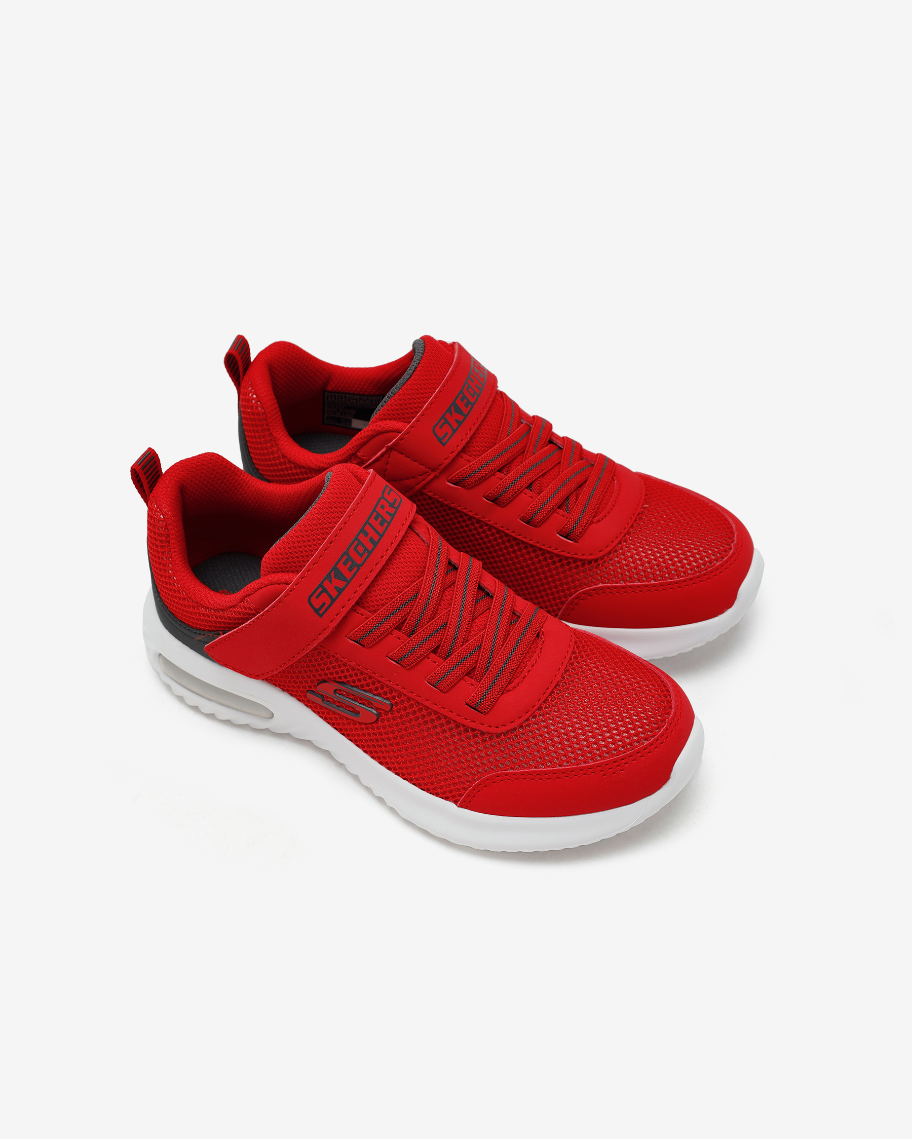 Skechers Bounder - Tech Büyük Erkek Çocuk Kırmızı Spor Ayakkabı
