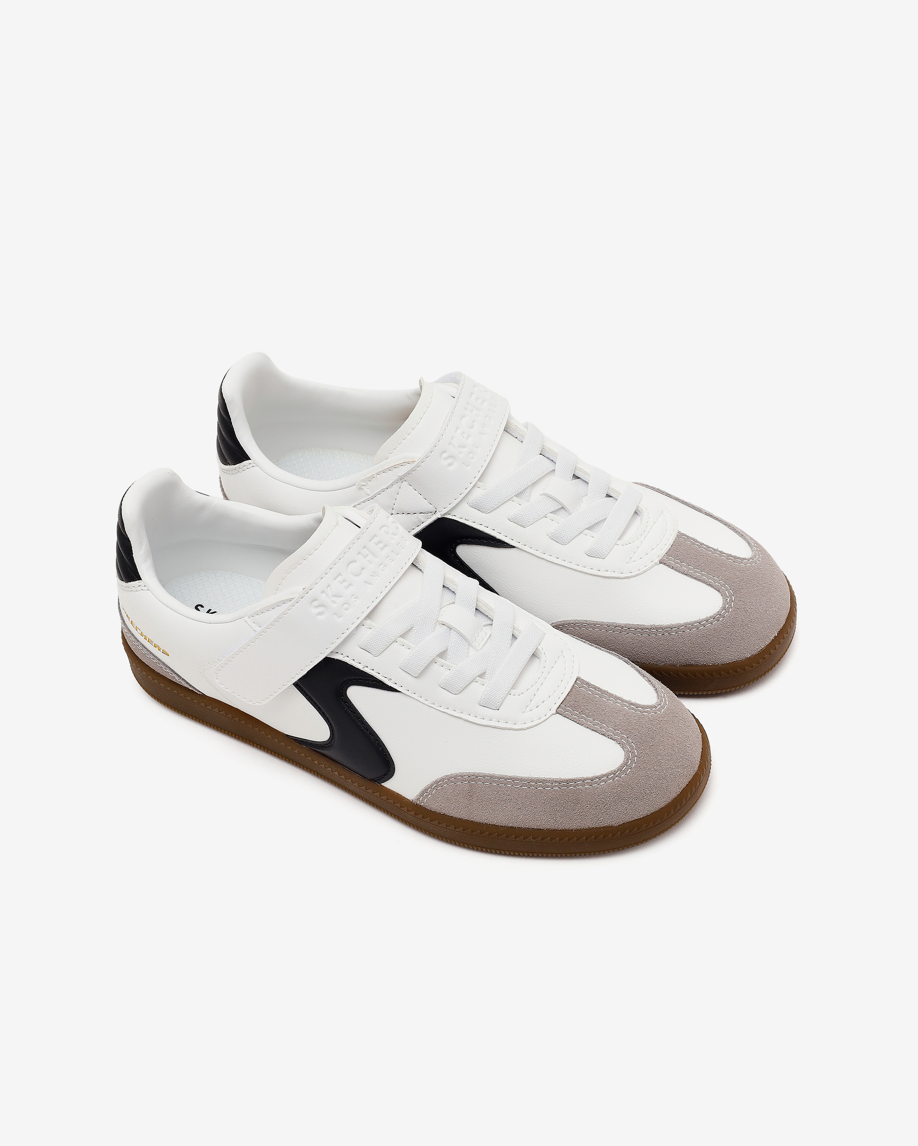 Skechers Hotshot Büyük Erkek Çocuk Beyaz Sneakers 418006L WBK