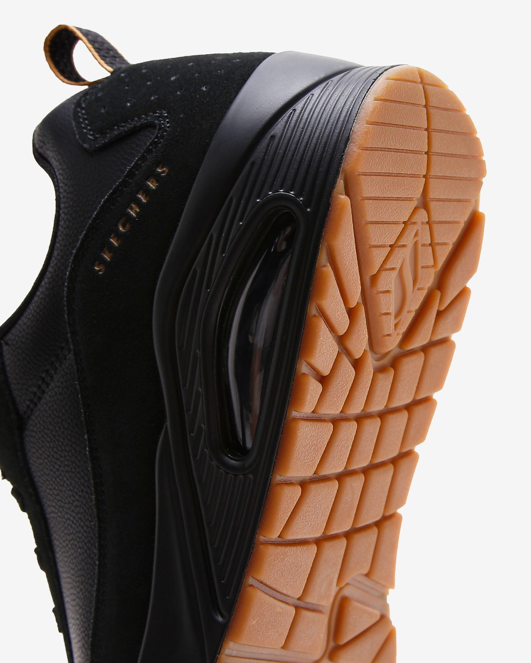 Skechers Uno - Stacre Erkek Siyah Sneakers 52468 BBK