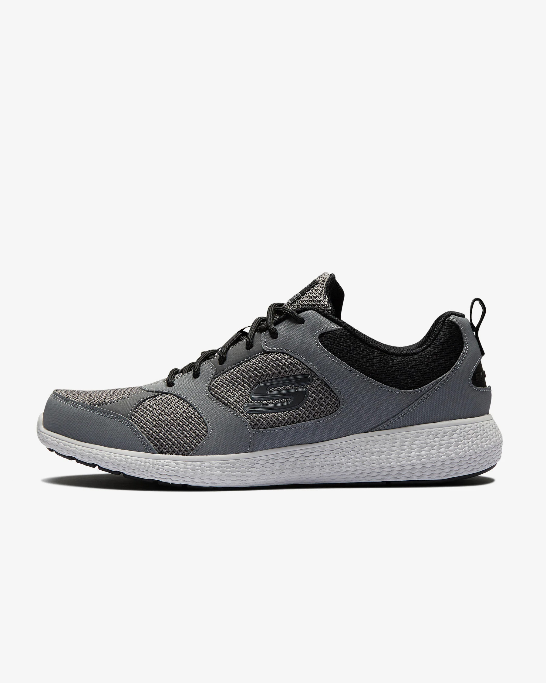 Skechers Kulow - Highholt Erkek Gri Spor Ayakkabı 52884 CCBK