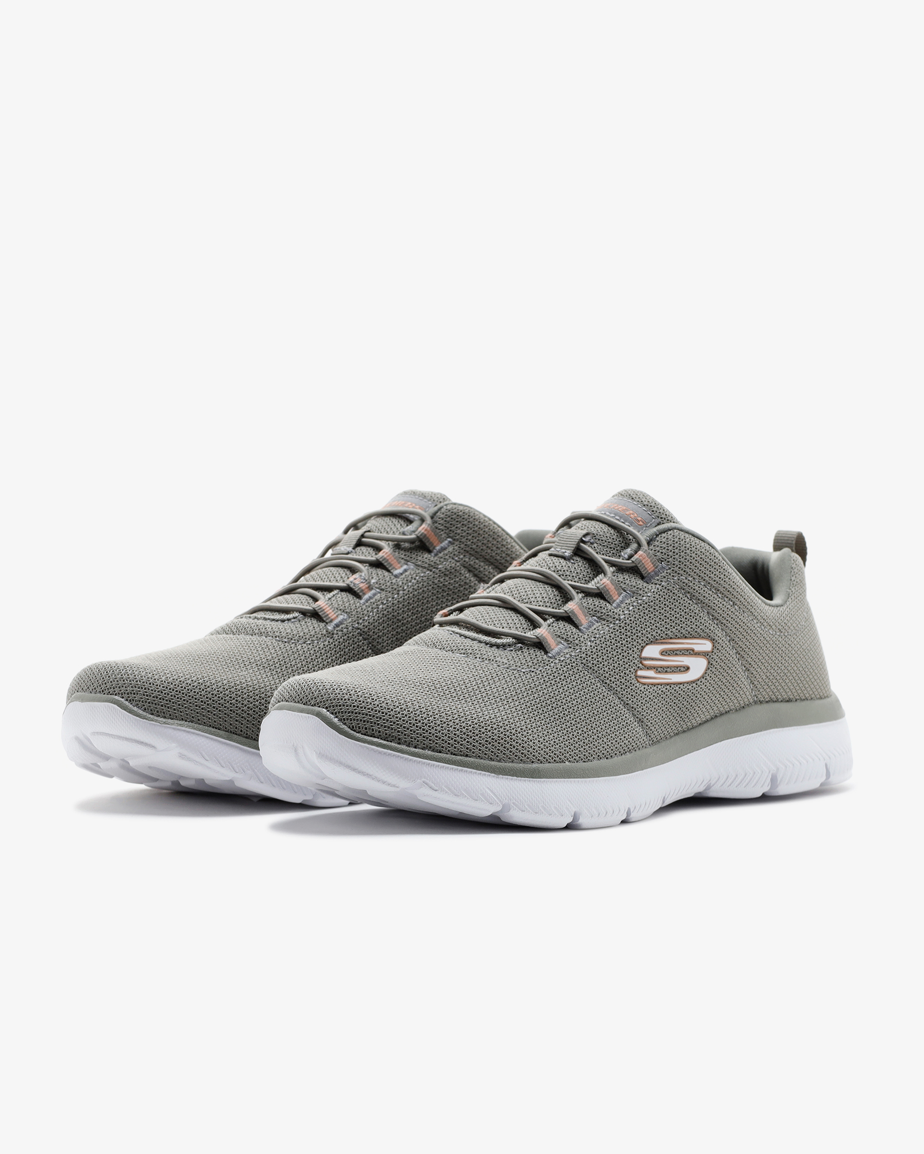 Skechers Pure Genius - Optimistic Mix Kadın Haki Spor Ayakkabı