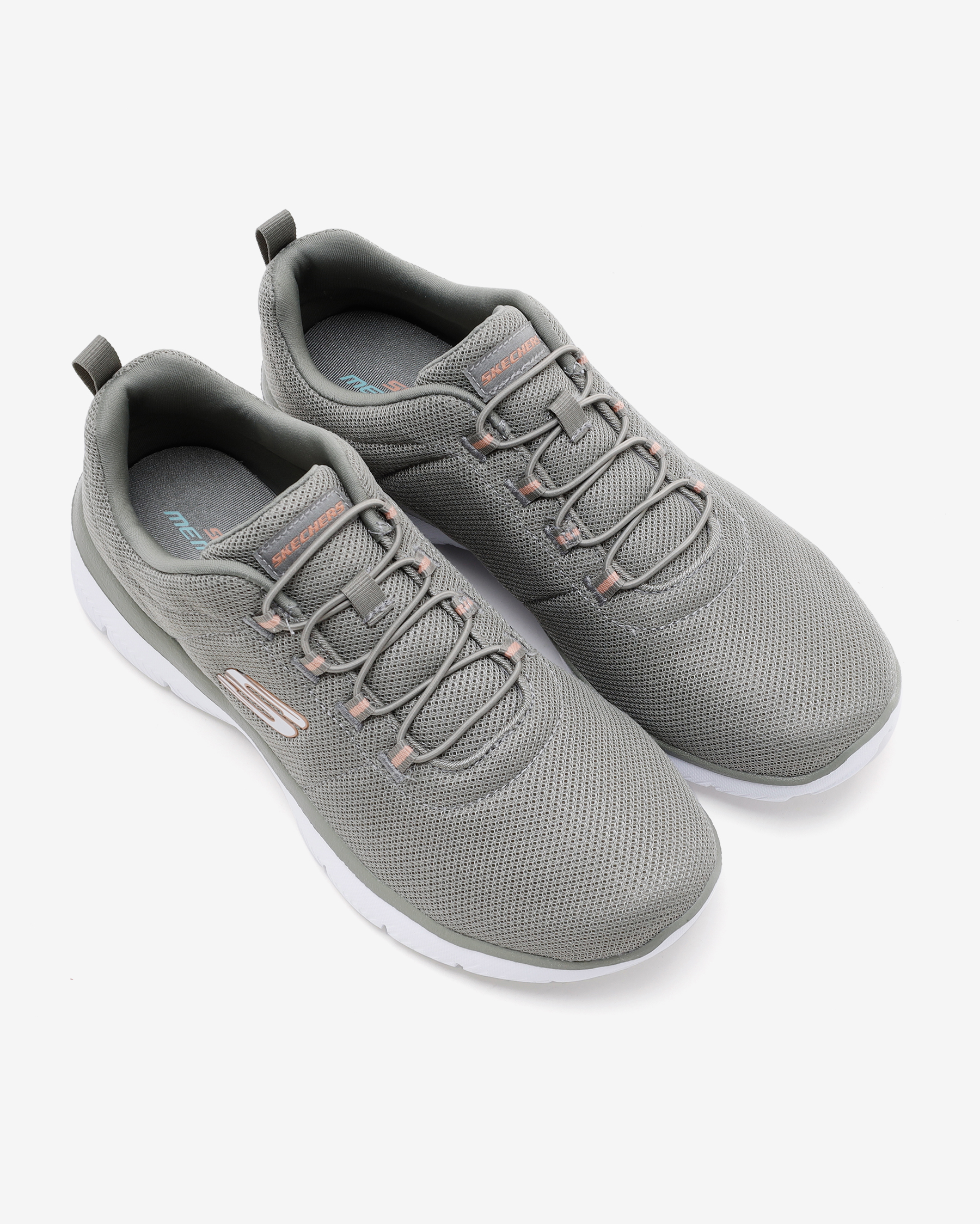 Skechers Pure Genius - Optimistic Mix Kadın Haki Spor Ayakkabı