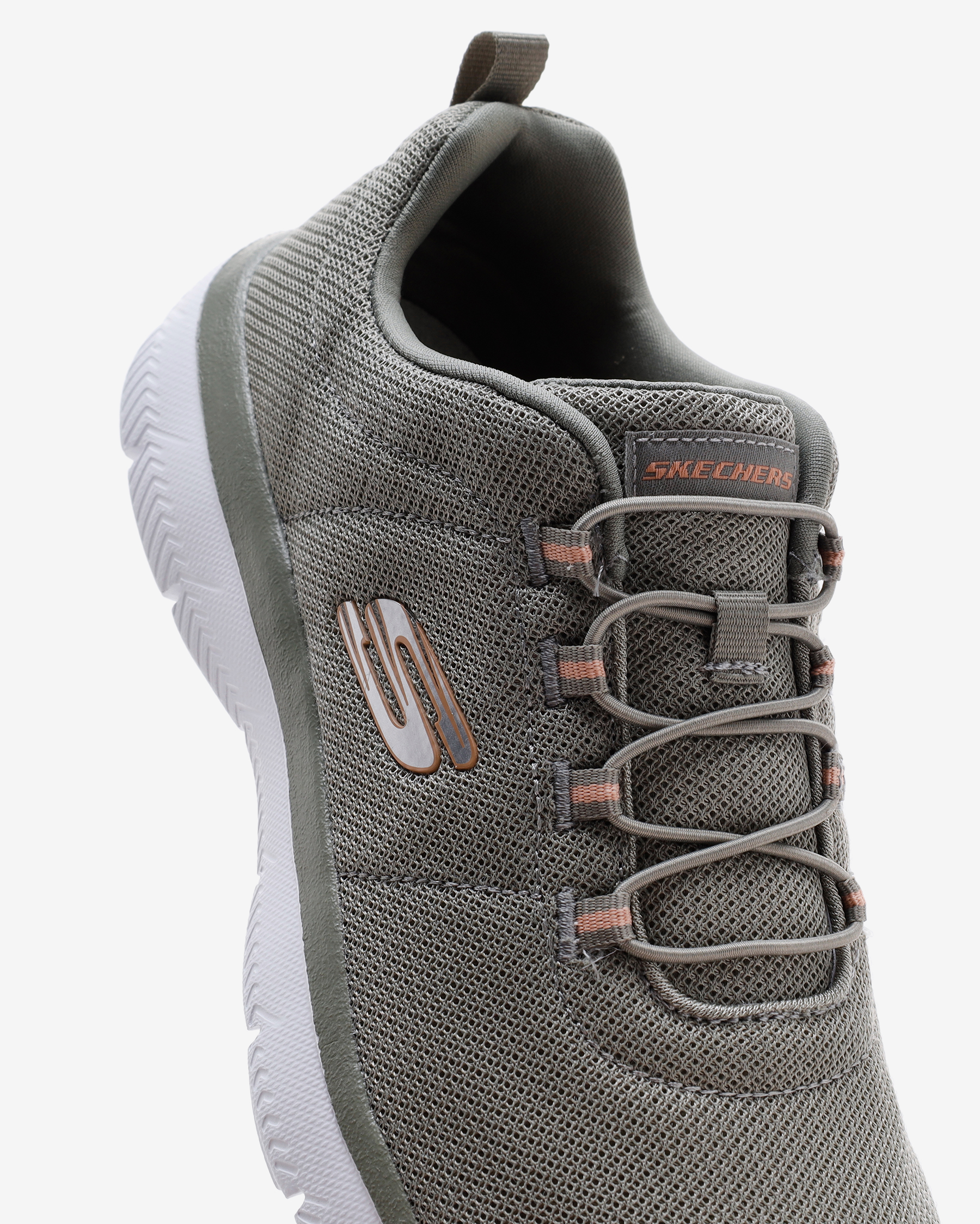 Skechers Pure Genius - Optimistic Mix Kadın Haki Spor Ayakkabı