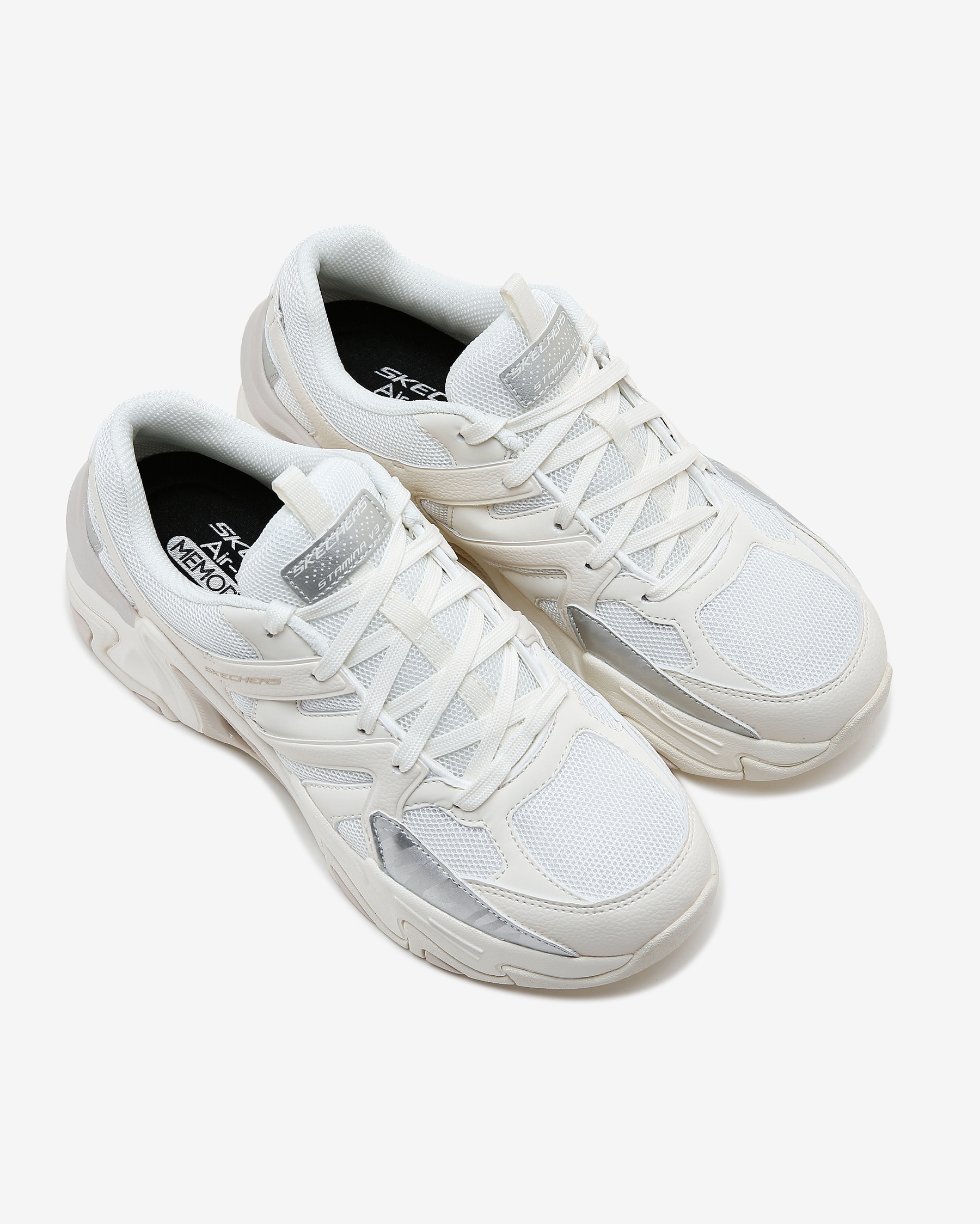 Skechers Stamina V3 Erkek Beyaz Sneakers 894087 OFWT