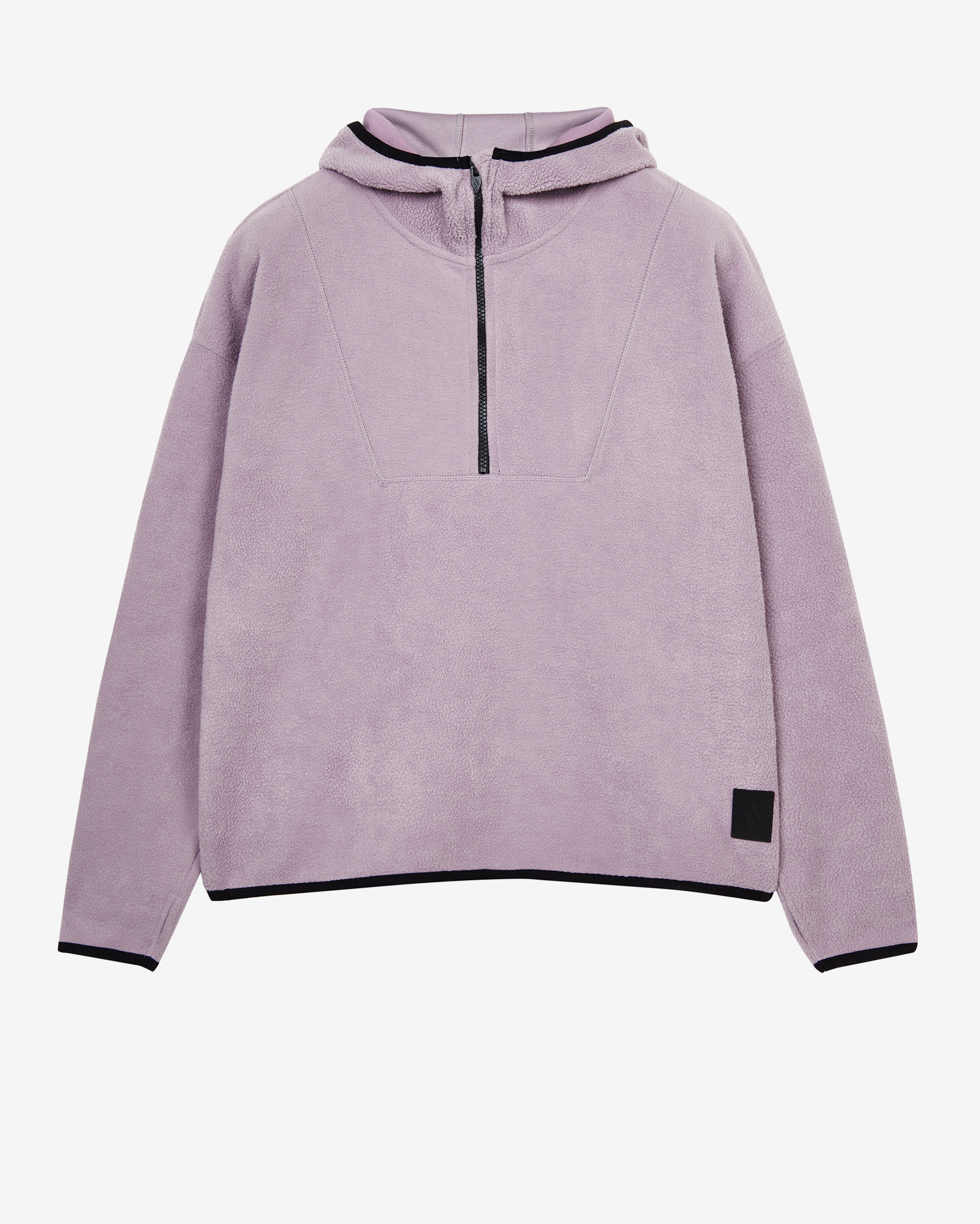Skechers W Outdoor Fleece Half Zip Sherpa Kadın Pembe Sweatshirt