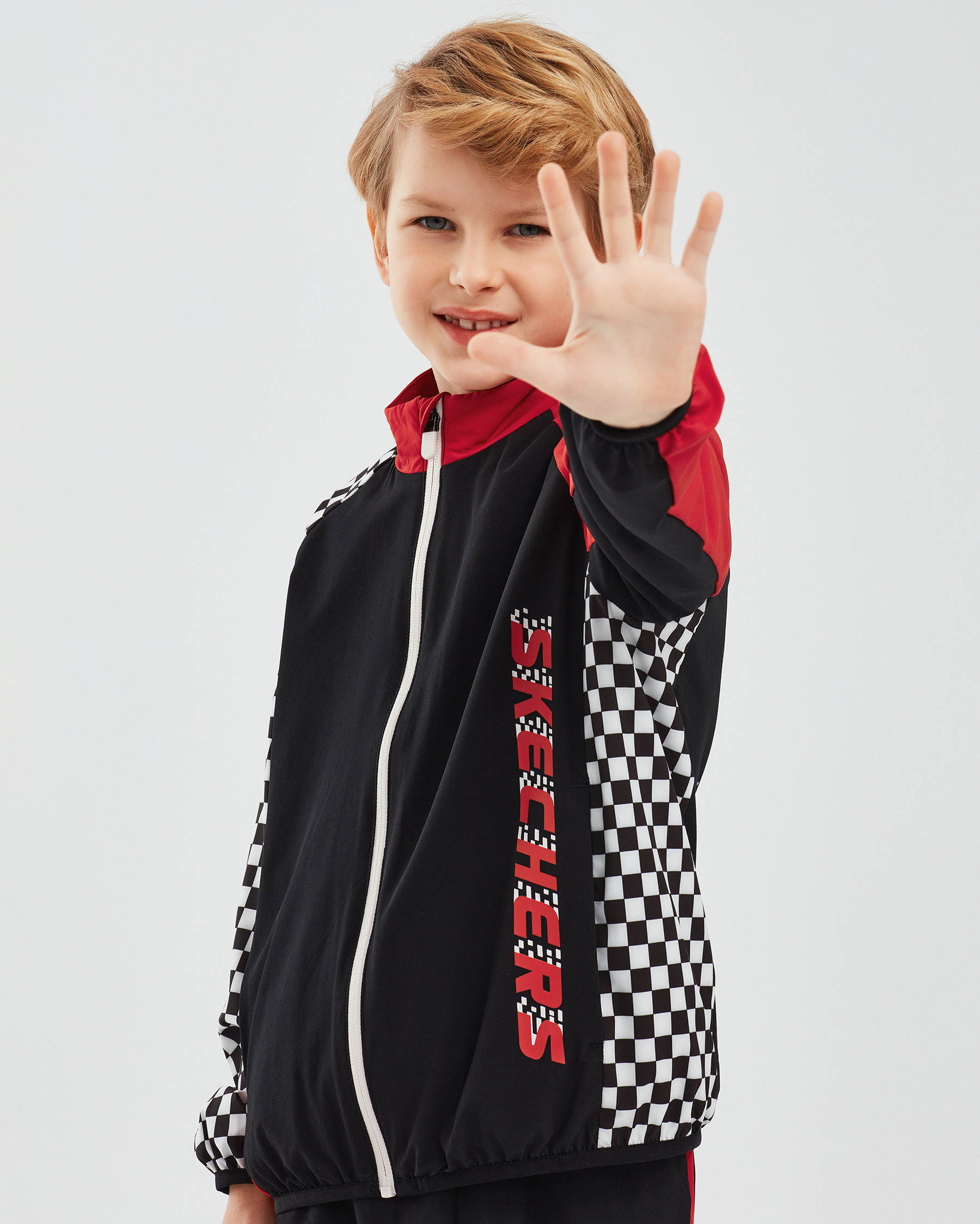 Skechers Micro Collection B Full Zip Jacket Büyük Erkek Çocuk