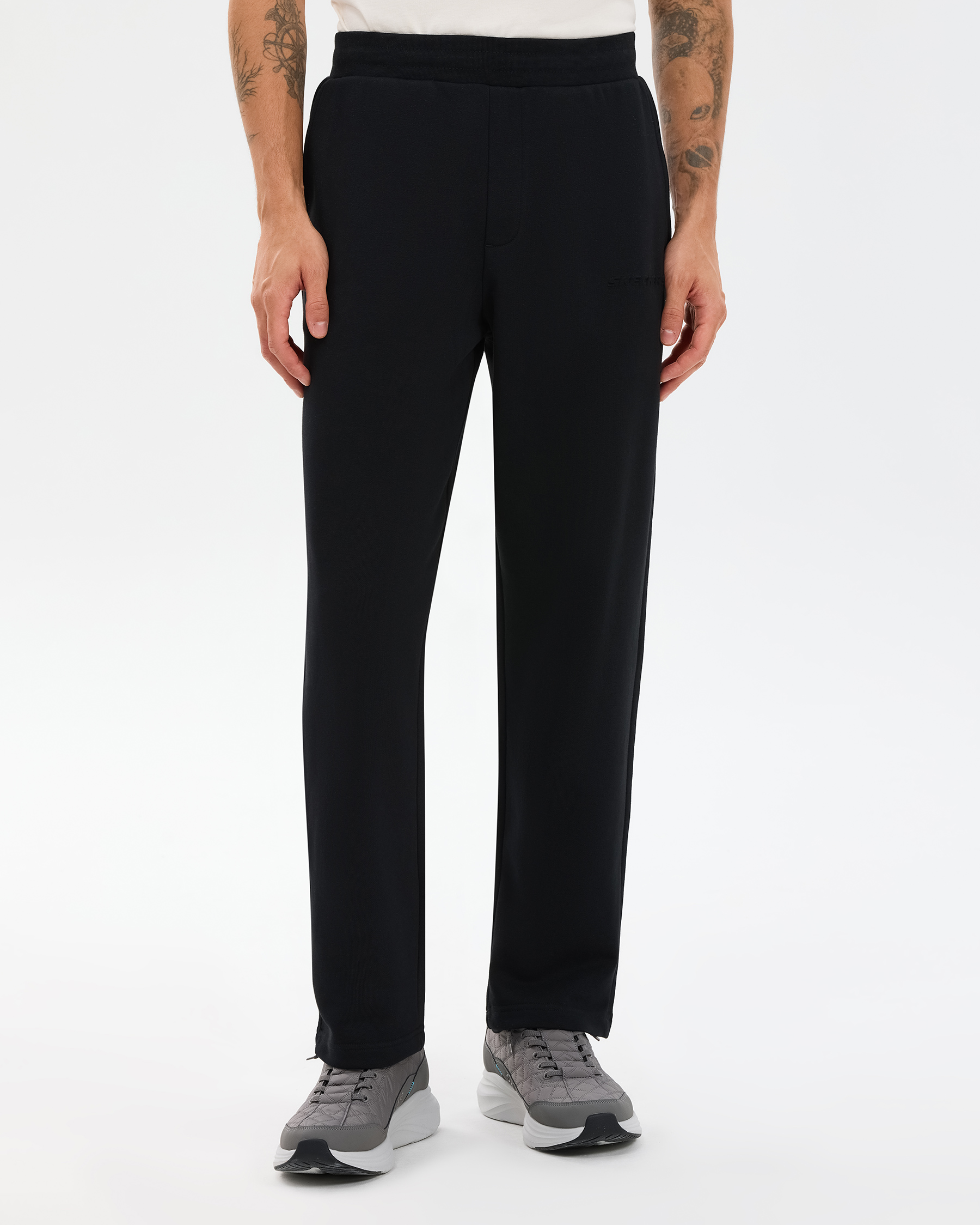 Skechers M Essential Regular Sweatpant Erkek Siyah Eşofman Altı