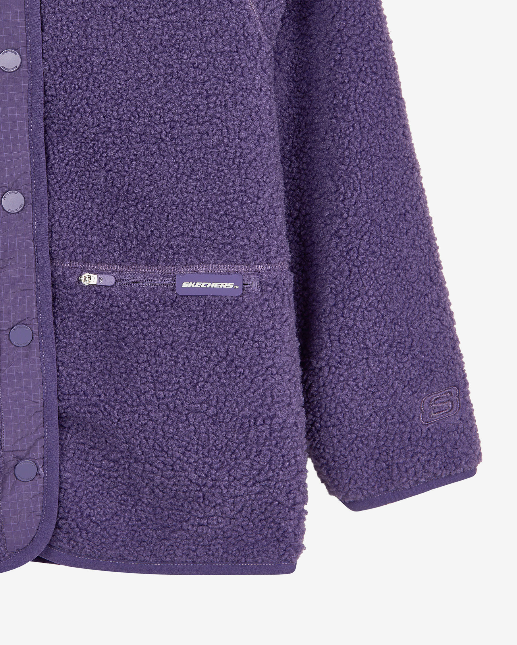 Skechers G Pull Over Sherpa Büyük Kız Çocuk Mor Mont SK2620084-0277