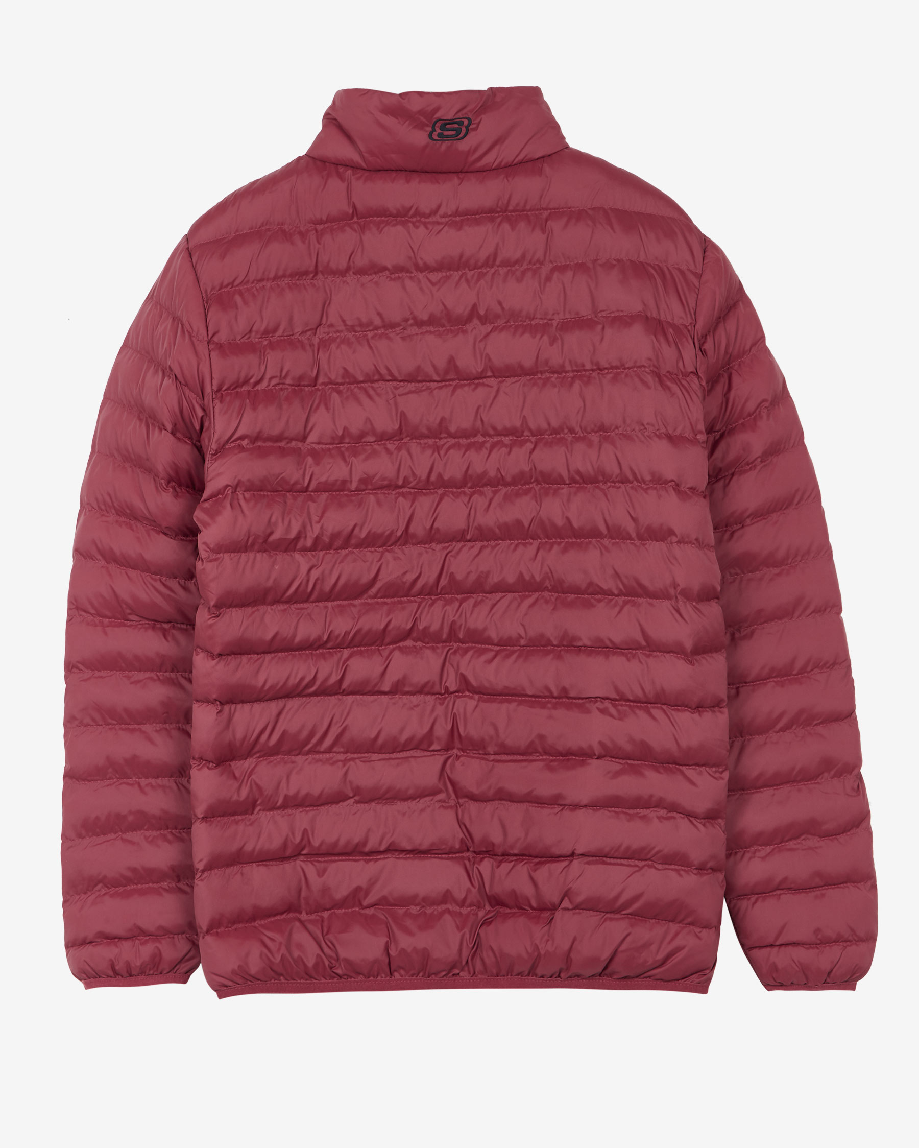 Skechers M Essential Turtle Neck Jacket Erkek Rosewood Mont