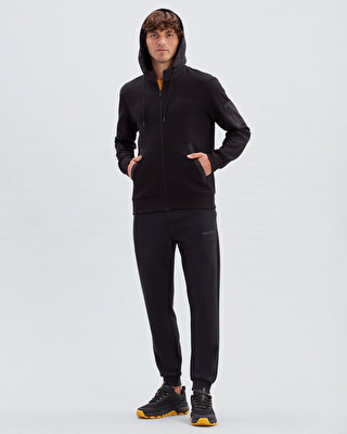 M 2Xı-Lock Woven Detailed Fz Sweatshirt S222205-001