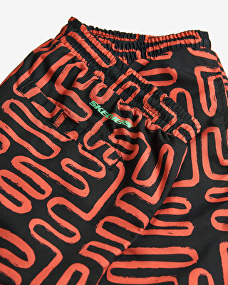 M 5 Inch Allover Print Swimshort S241113-001_2