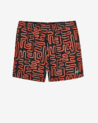 M 5 Inch Allover Print Swimshort S241113-001