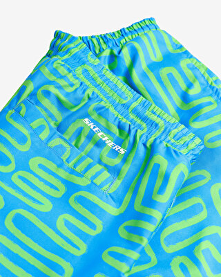 M 5 Inch Allover Print Swimshort S241113-400_2