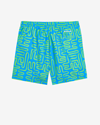 M 5 Inch Allover Print Swimshort S241113-400_1