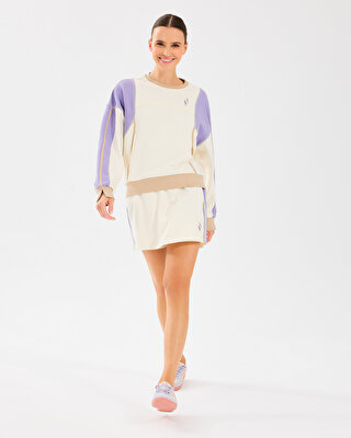 W Diagonal Lw Fleece Sweatshort S2510049-102_1