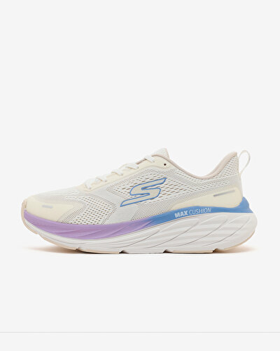 Skechers Max Cushioning Propulsion- Kadın Beyaz Koşu Ayakkabısı