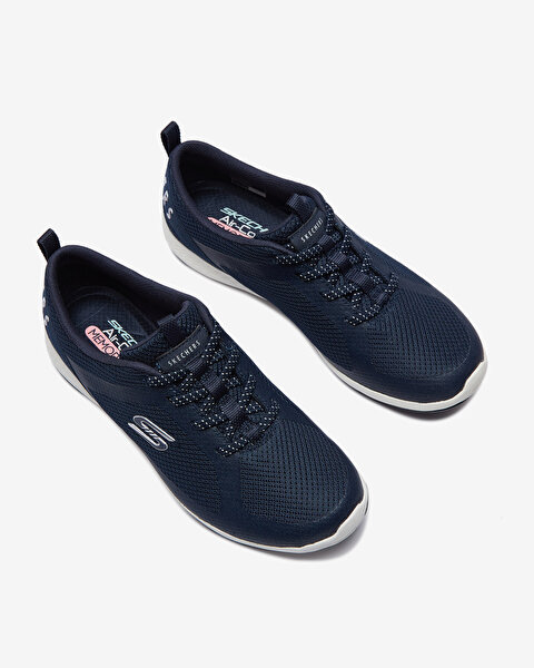 Skechers Lolow Kadın Lacivert Spor Ayakkabı 104028 NVY-5