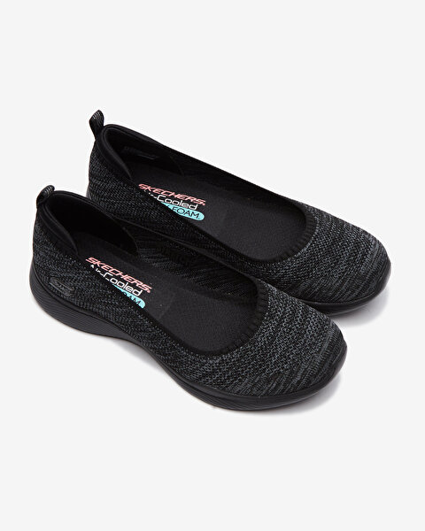 Skechers Microburst 2.0 - Be Iconic Kadın Siyah Günlük Ayakkabı 104134 BKCC-5