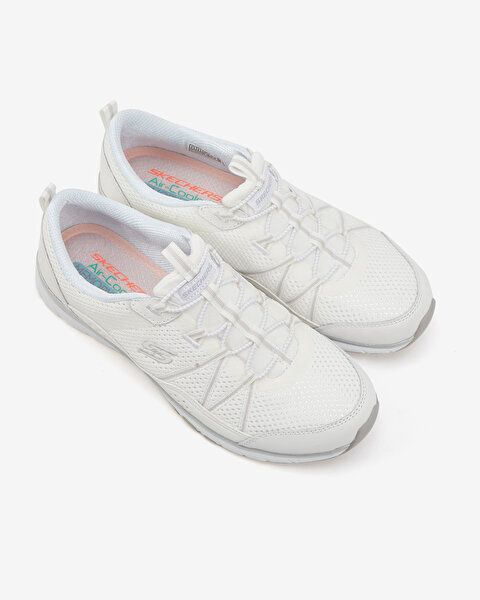 Skechers Gratis Sport Kadın Beyaz Günlük Ayakkabı 104282 WSL-5