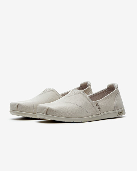 Skechers Arch Fit Plush  -  For3ver Luv Kadın Bej Günlük Ayakkabı 114108 NAT-2