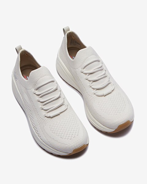 Skechers Bobs Sparrow 2.0 - Allegiance Crew Kadın Beyaz Spor Ayakkabı 117027 OFWT-5