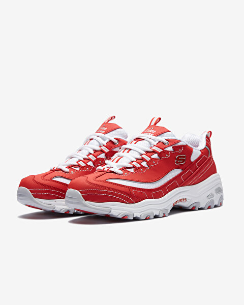 Skechers D'lites - Biggest Fan Kadın Kırmızı Sneakers 11930 RDW-2