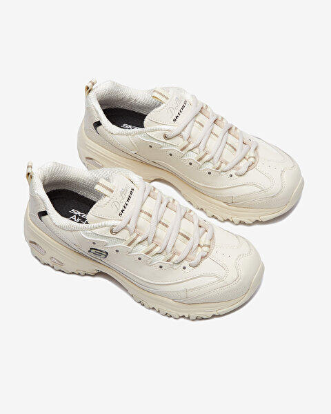 Skechers D'lites  -  Fresh Start Kadın Beyaz Sneakers 11931 OFWT-6