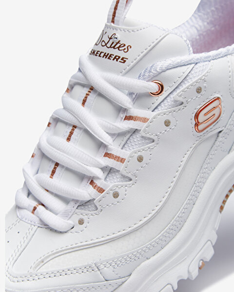 Skechers D'lites  -  Fresh Start Kadın Beyaz Sneakers 11931 WTRG-7