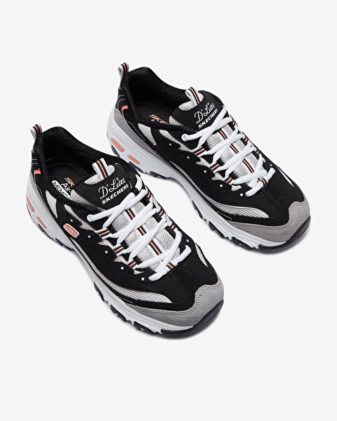 Skechers D'lites  -   New Journey Kadın Siyah Sneakers 11947 BKWG-6
