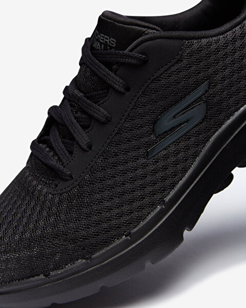 Skechers Go Walk 6  -  Iconic Vision Kadın Siyah Yürüyüş Ayakkabısı 124514 BBK-8