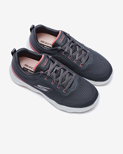 Skechers Go Walk Massage Fit Kadın Gri Yürüyüş Ayakkabısı 124903 GYPK-6