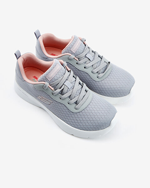 Skechers Dynamight 2.0 - Eye To Eye Kadın Gri Spor Ayakkabı 12964TK LGPK-5