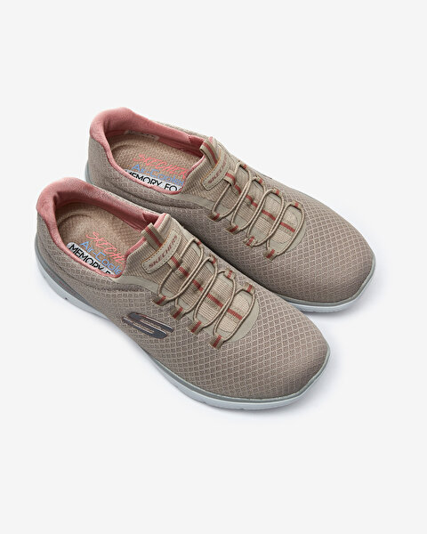Skechers Summits Kadın Bej Spor Ayakkabı 12980TK TPPK-5