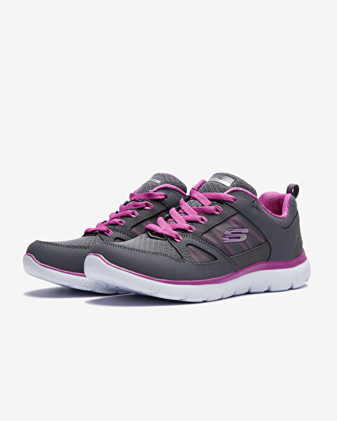 Skechers Summits  -  New World Kadın Gri Spor Ayakkabı 12997 CCPR-2