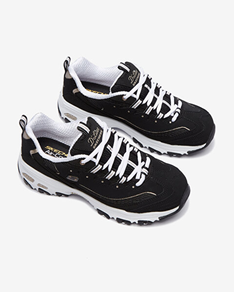 Skechers D'lites Copper Divine Kadın Siyah Sneakers 13145 BKRG-5