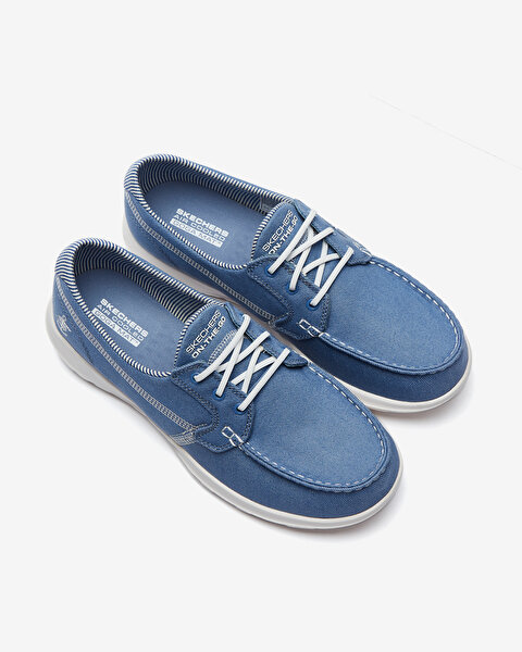 Skechers Skechers Gowalk Lite  -  Del Mar Kadın Mavi Spor Ayakkabı 136072 LTDN-5