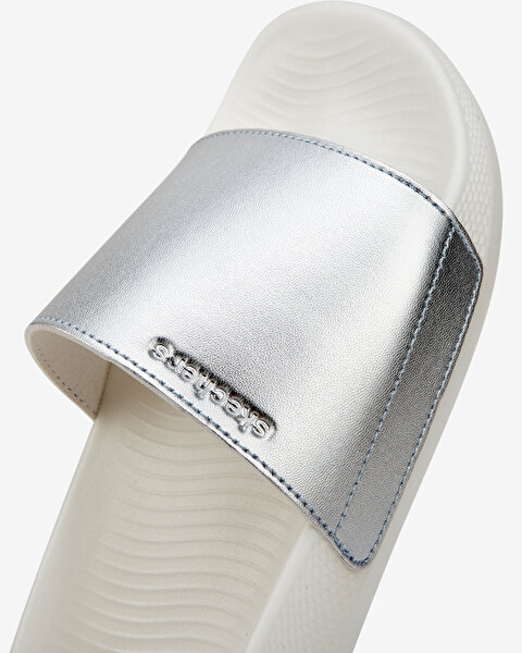 Skechers Hyper Slide  -  Shine On Kadın Gri Terlik 140431 SIL-6