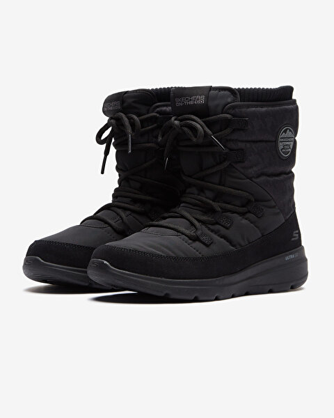Skechers Glacial Ultra - Continental Kadın Siyah Bot 144157 BBK-2